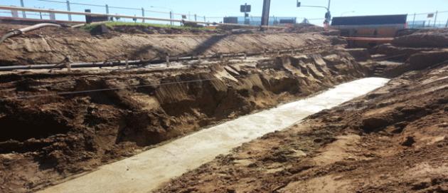 Old Port Road Transmission Main Prep Works